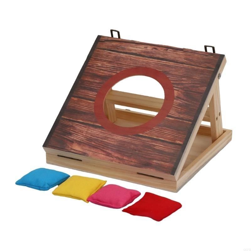 Cornhole Board Set - Portable Cornholes Set Foldable Cornholes Board