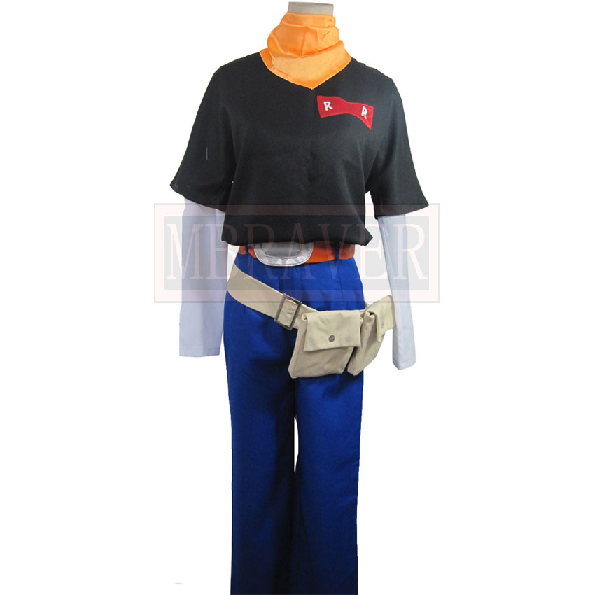 Party Games Android - Android 17 Lapis Cosplay Costume Halloween