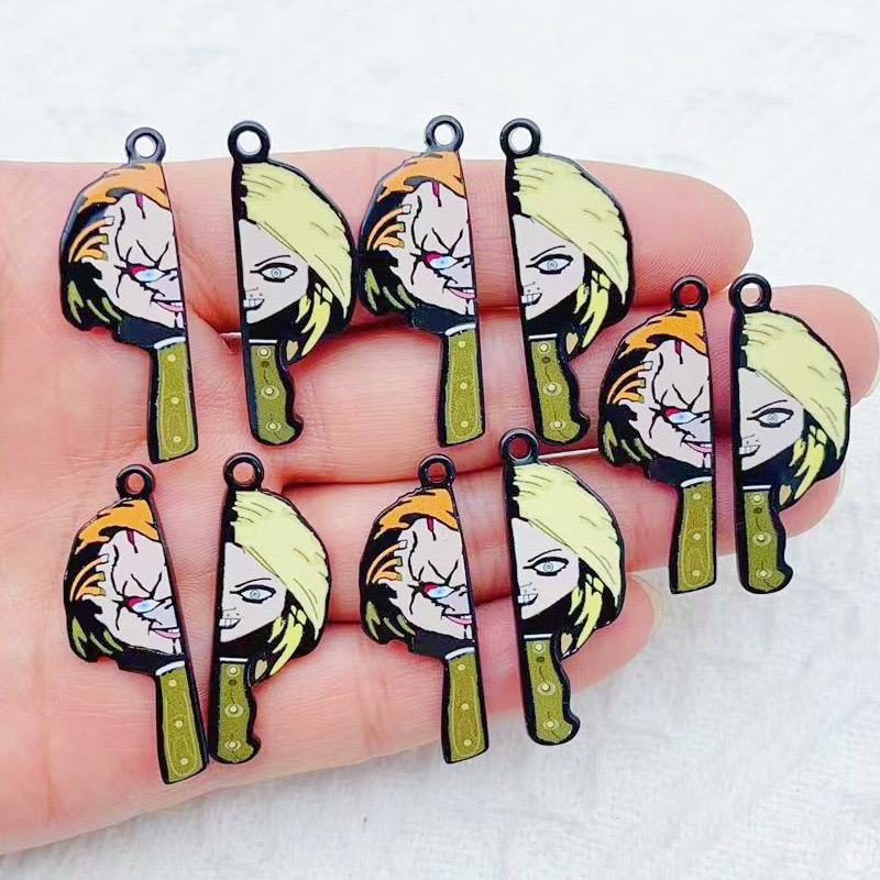 Party Games Game - 10pcs cartoon clown funny couple single-sided