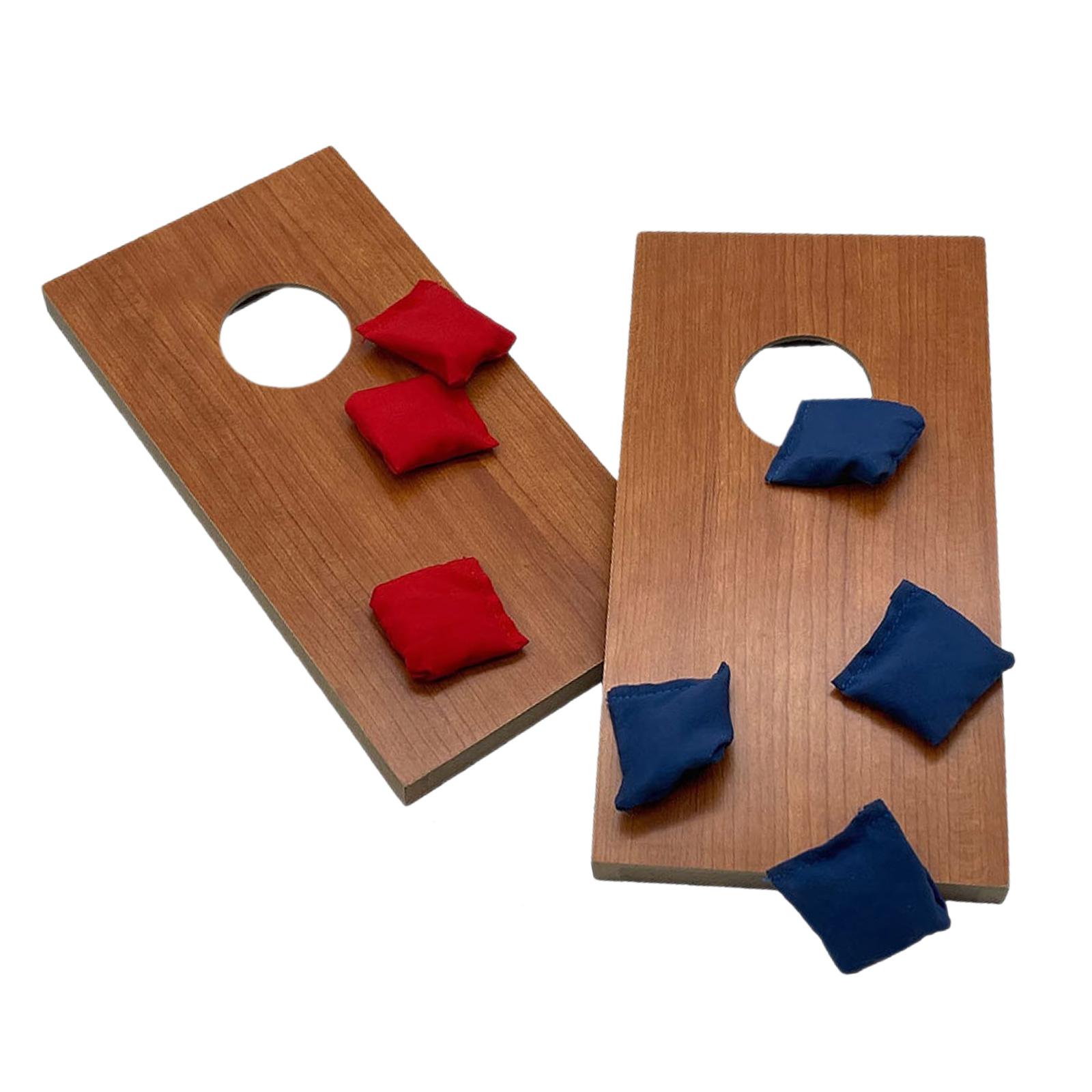 Cornhole Board Set - 2x Cornhole Set Sandbag Throw Game