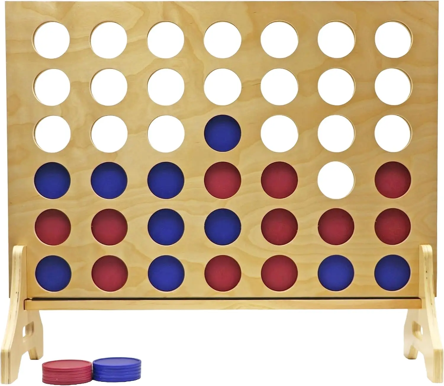 Party Games Easter For Family - Giant 4 in a Row Game
