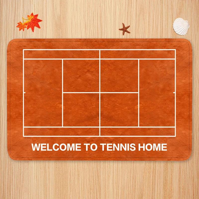 Sports Theme Carpet Mat Tennis - огляд і ціна Badminton Set Garden