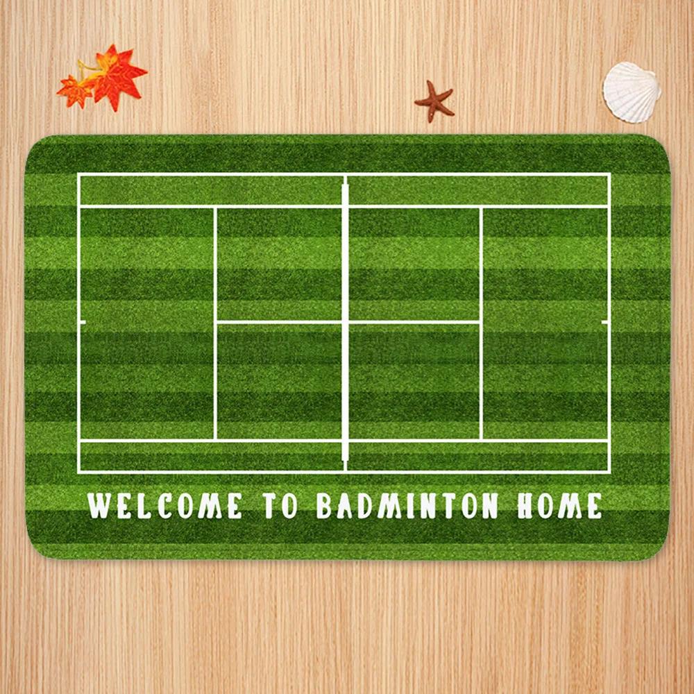 Sports Theme Carpet Mat Tennis - огляд і ціна Badminton Set Garden