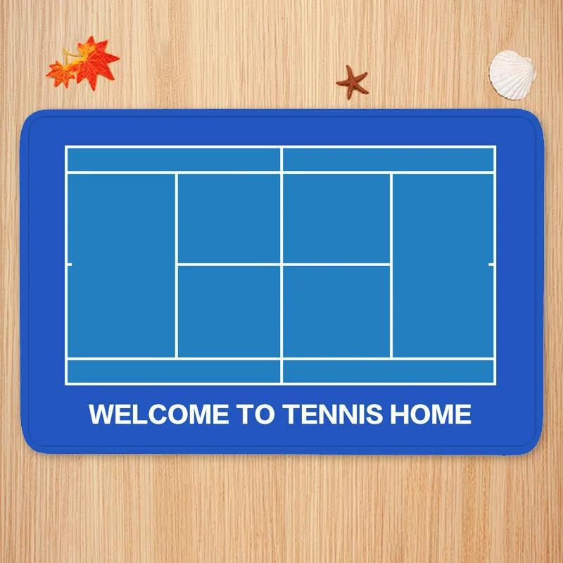 Sports Theme Carpet Mat Tennis - огляд і ціна Badminton Set Garden