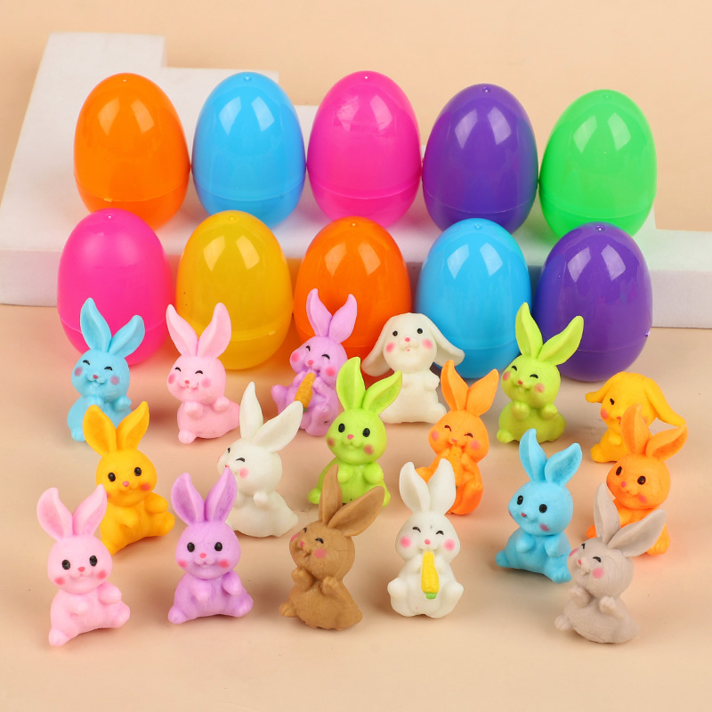 24Pcs Easter Egg With Rabbit F - огляд і ціна Party Games Egg