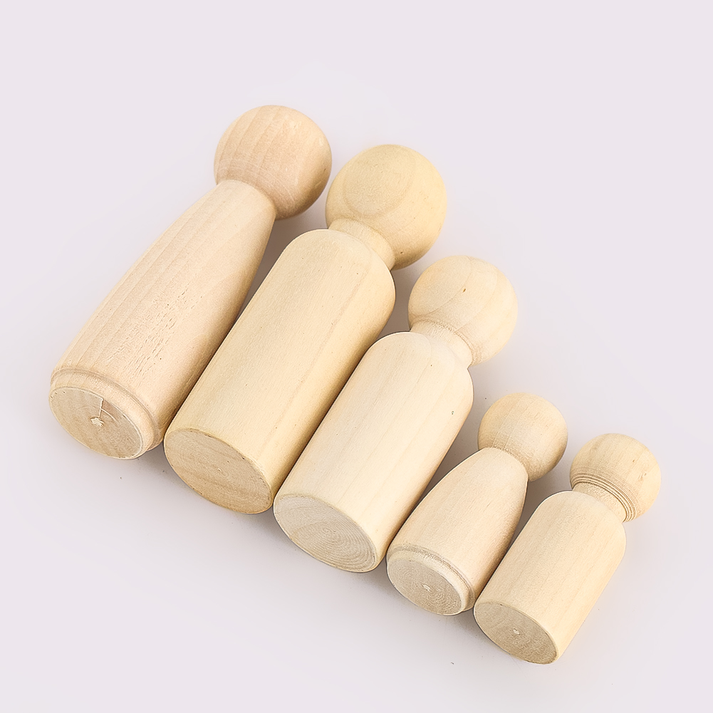 2PCS Wooden Puppet Solidwood C - огляд і ціна Party Games Simple