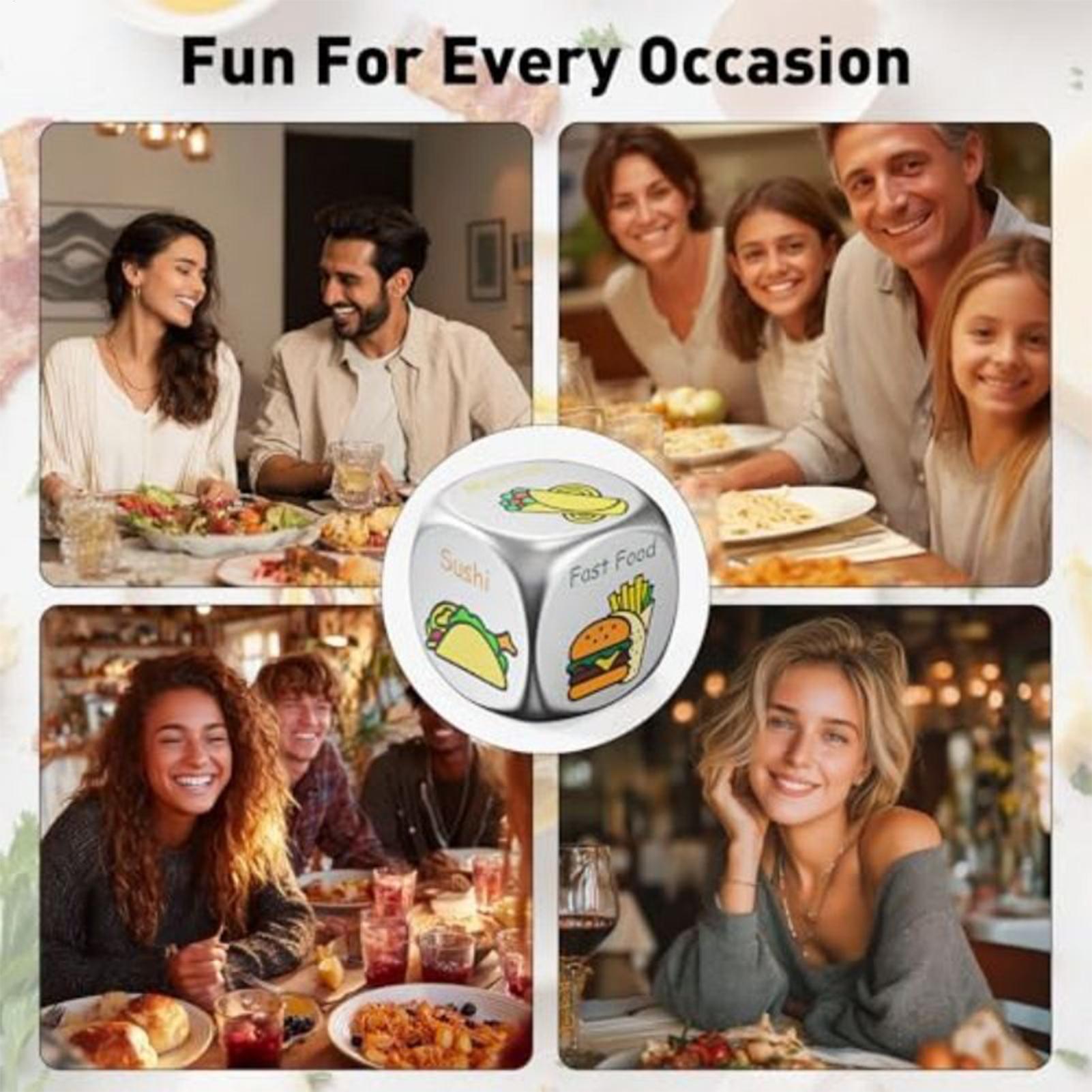 Date Night Food Dice Couple Di - огляд і ціна Party Games Easter For Family