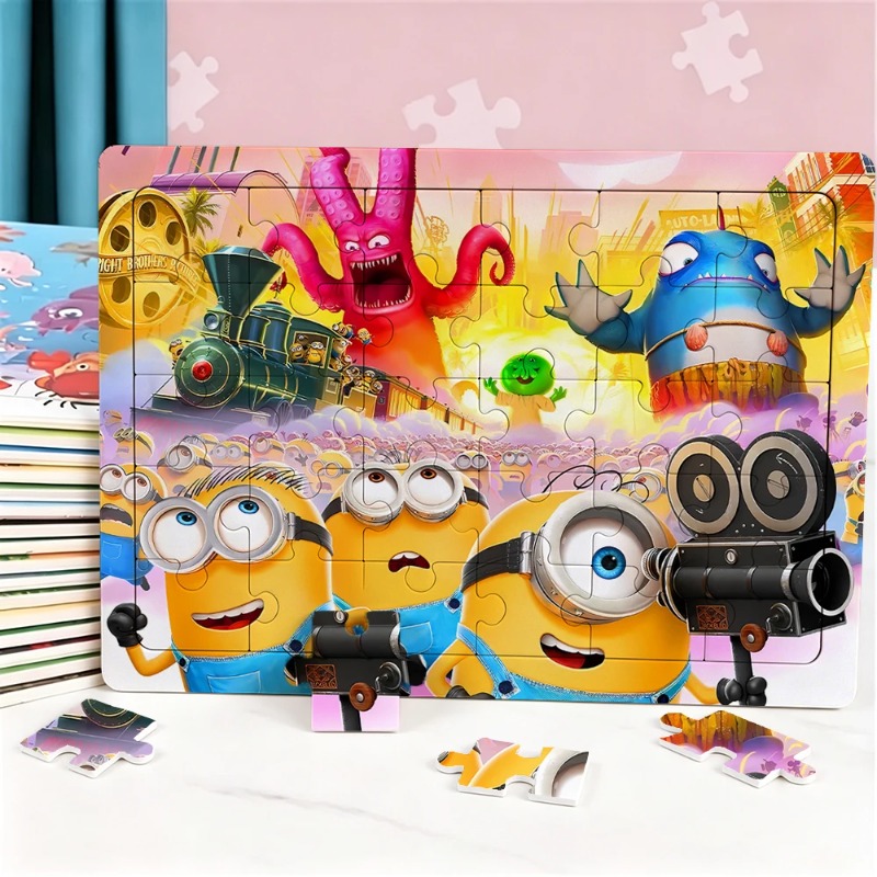 2026 Minions Puzzle Cartoon An - огляд і ціна Party Games Simple