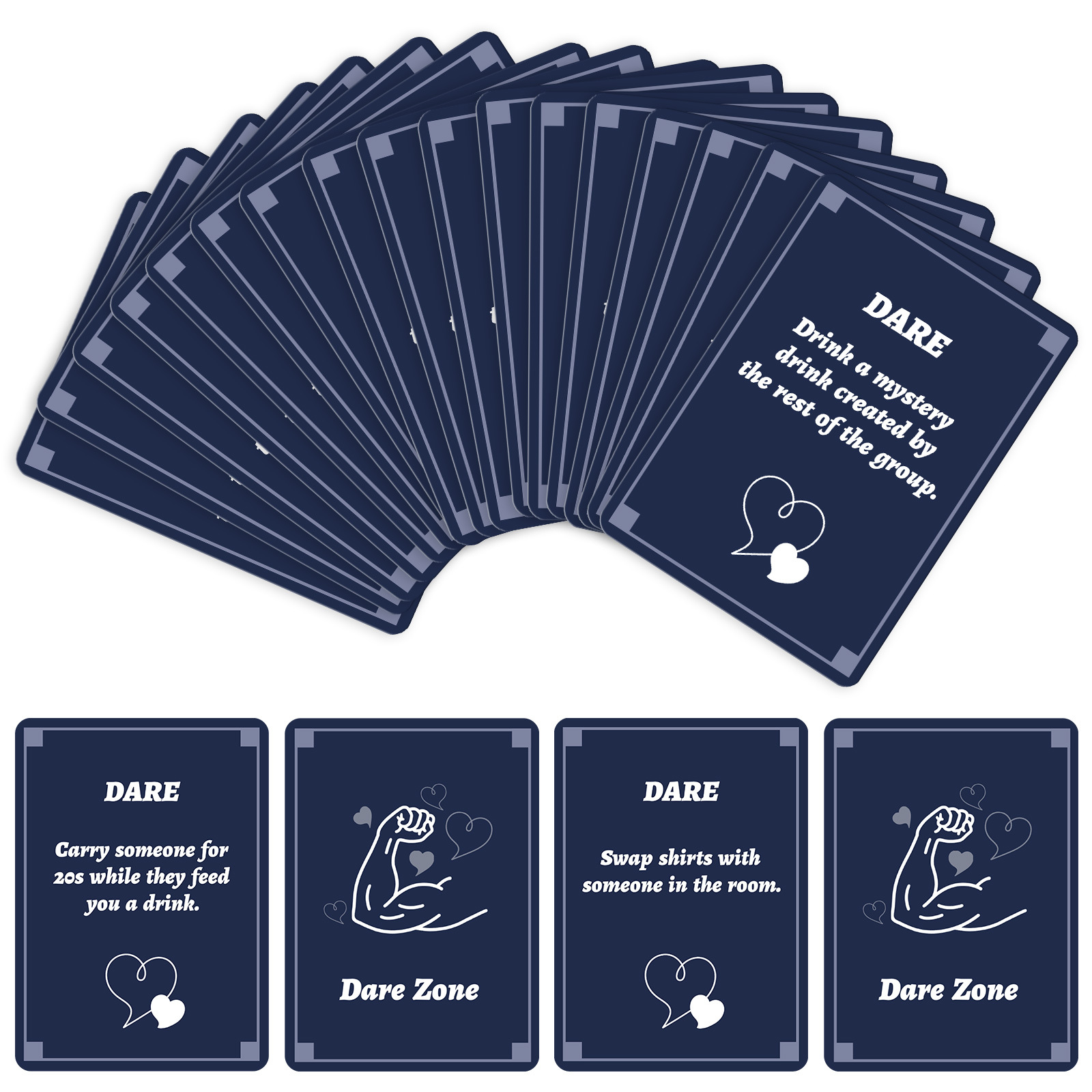 50Pcs Party Game Cards for Adu - огляд і ціна Party Games Questions For Adults