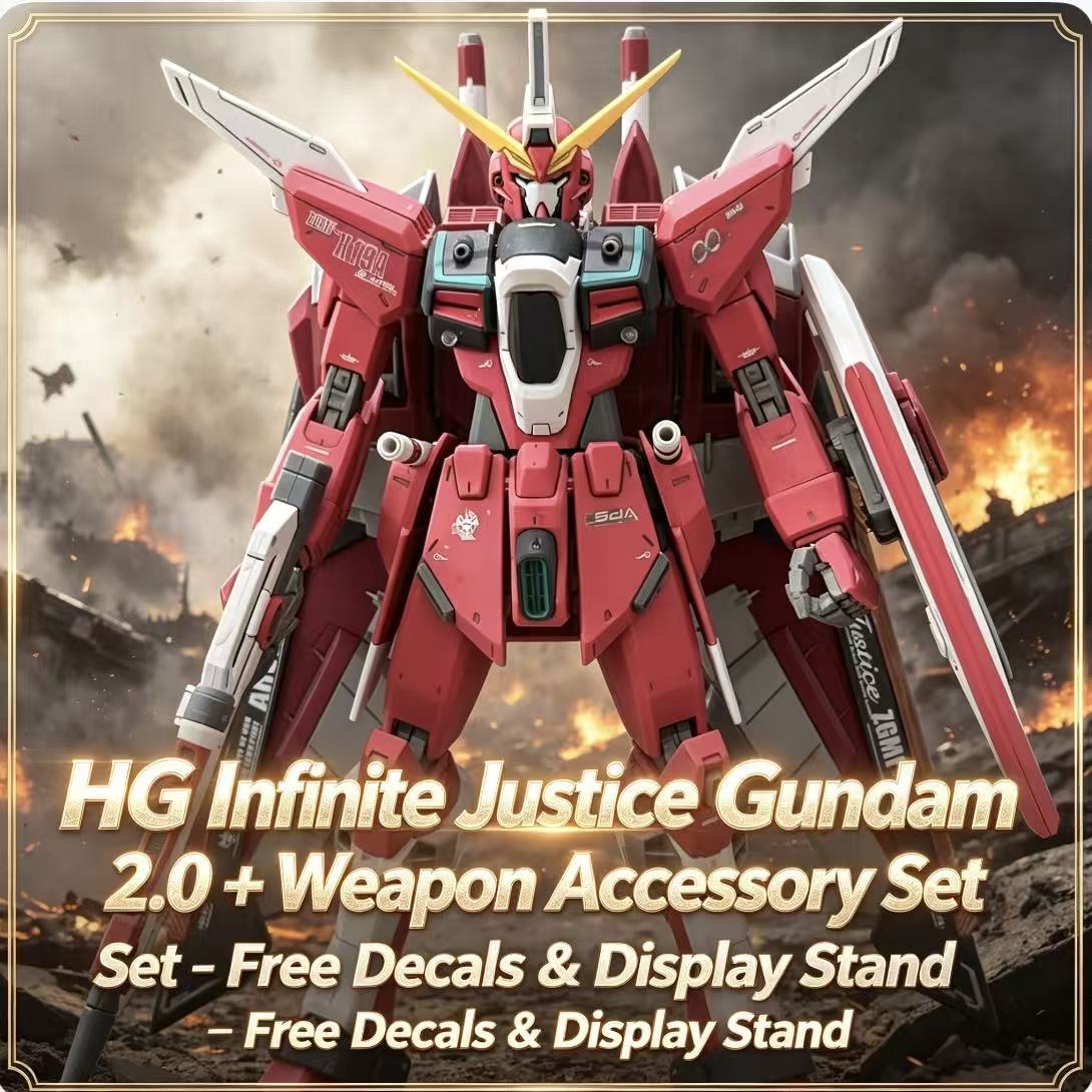 231 HG 1/144 Infinite Justice  - огляд і ціна Bandai Model Gundam Hg