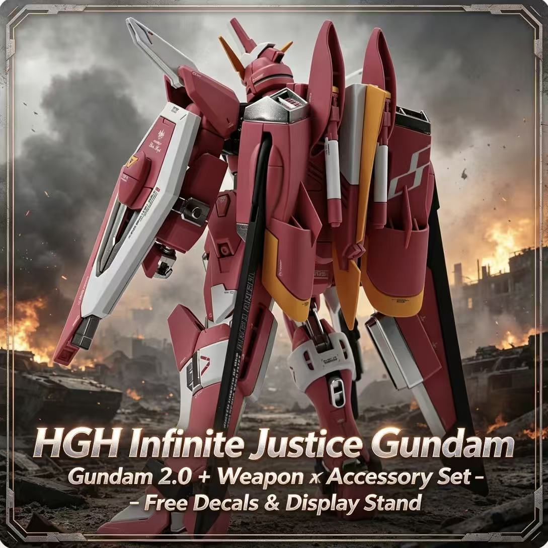 231 HG 1/144 Infinite Justice  - огляд і ціна Bandai Model Gundam Hg