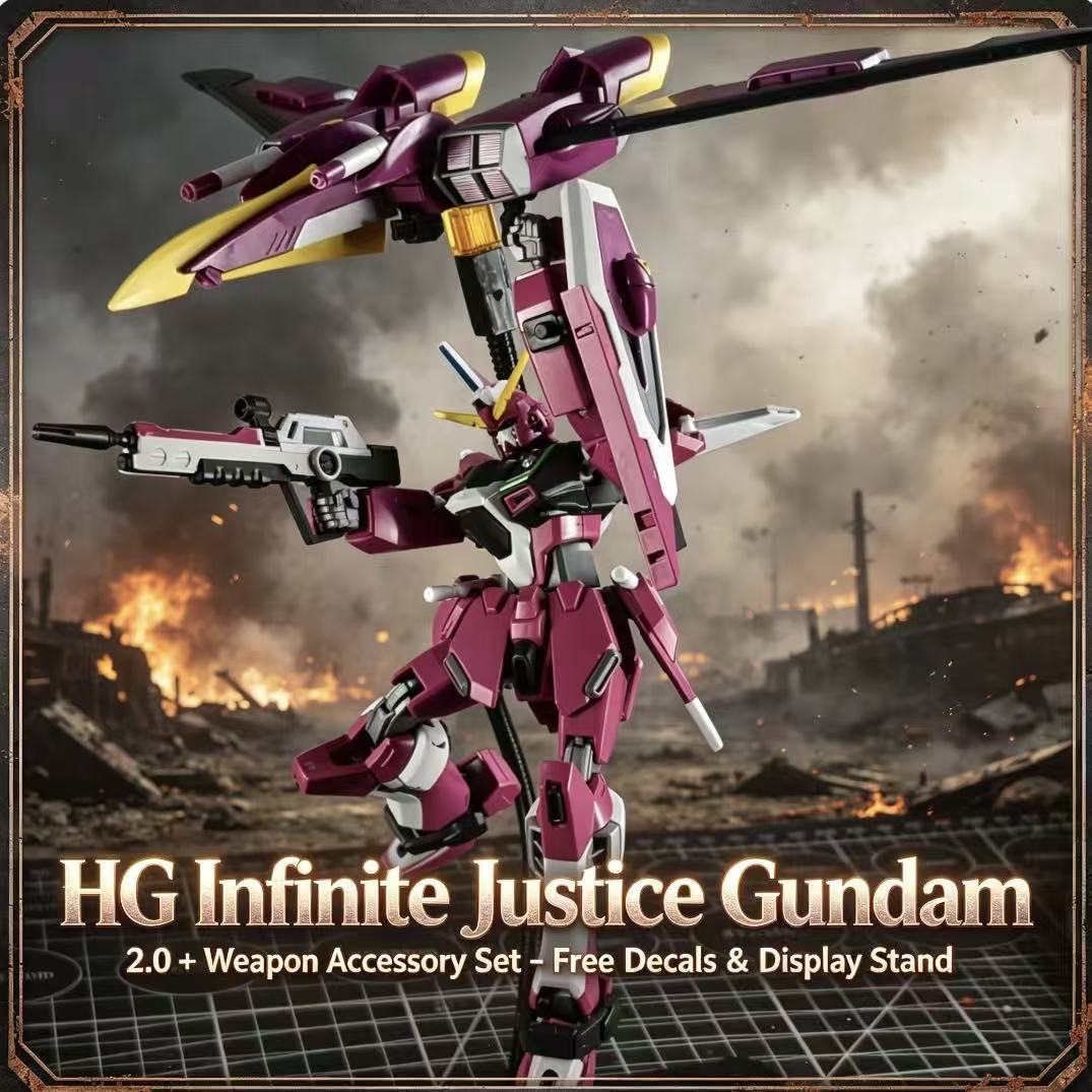 231 HG 1/144 Infinite Justice  - огляд і ціна Bandai Model Gundam Hg