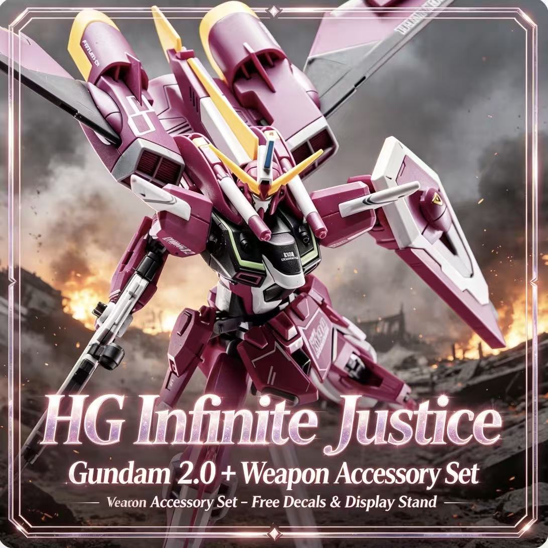 231 HG 1/144 Infinite Justice  - огляд і ціна Bandai Model Gundam Hg