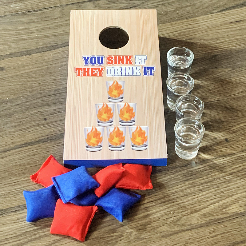 1 Set Wooden Throwing Game Boa - огляд і ціна Party Games Kids And Adults