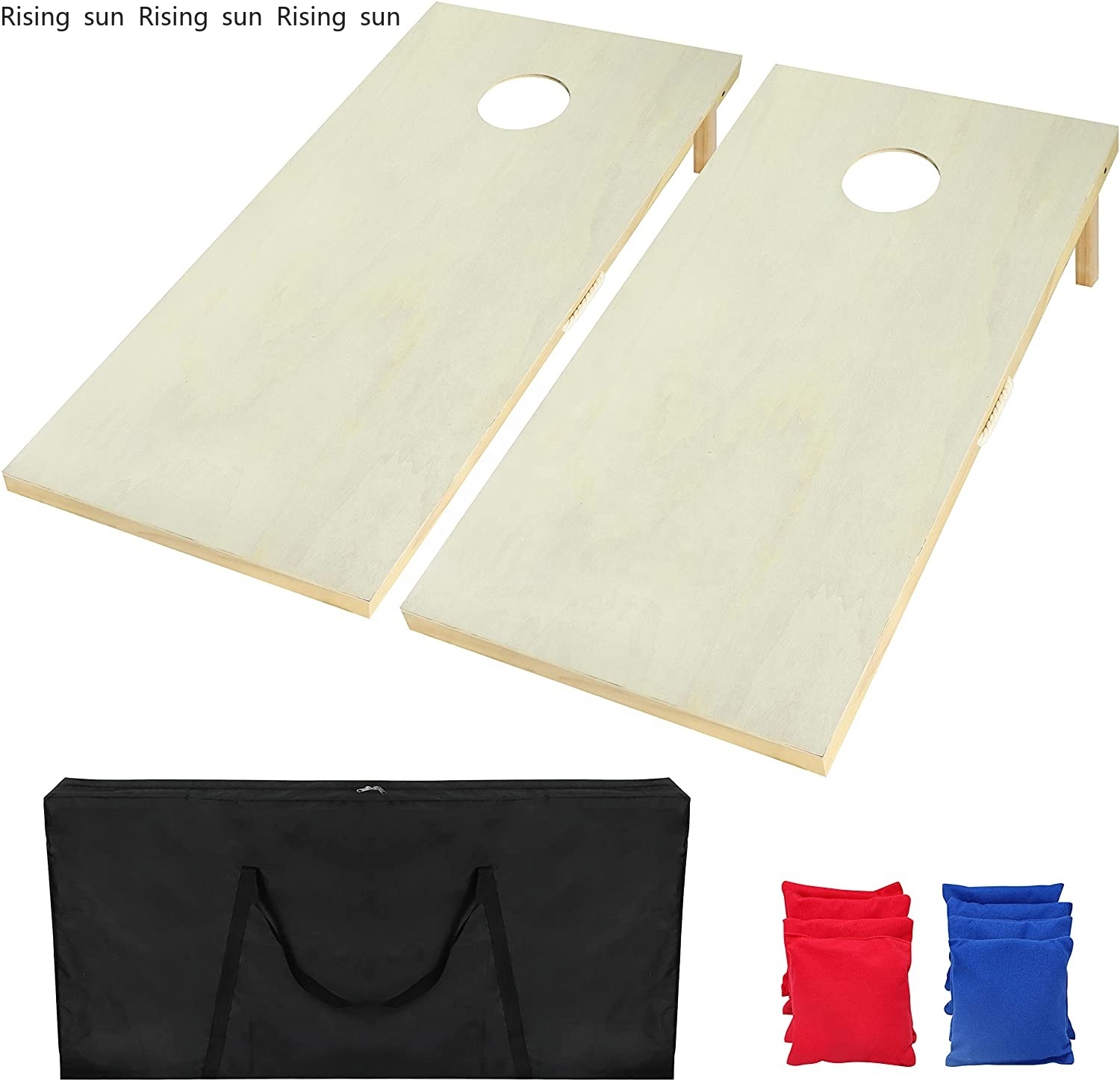 Solid Wood Premium Cornhole Ga - огляд і ціна Cornhole Board Set