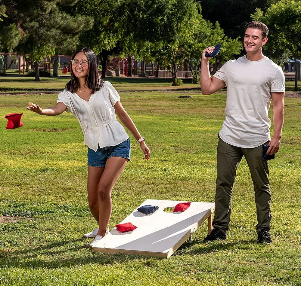 Solid Wood Premium Cornhole Ga - огляд і ціна Cornhole Board Set