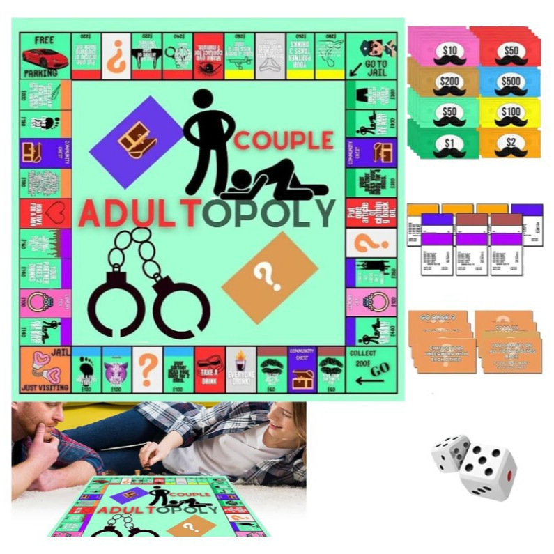 Couple Chessboard Monopolys Pa - огляд і ціна Party Games Usa