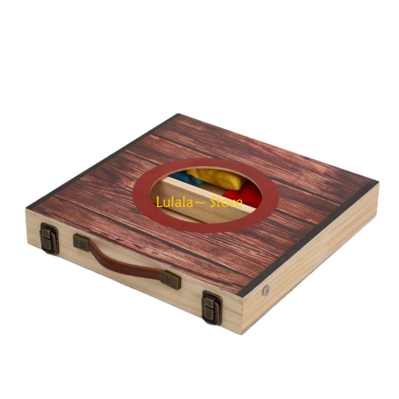 Y4QA Cornholes Game Set with 4 - огляд і ціна Cornhole Board Set