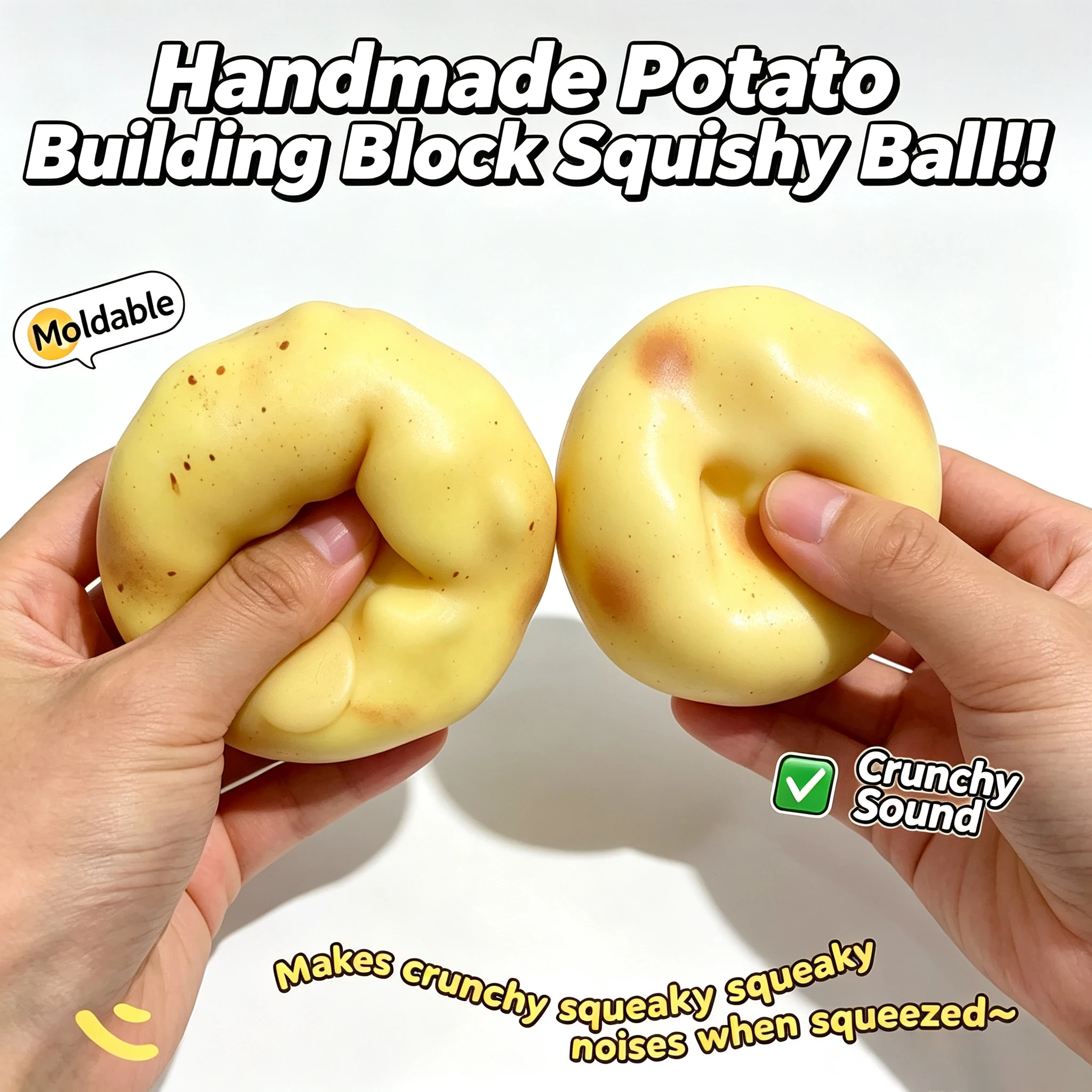 Crunchy Potato Squishy Stress  - огляд і ціна Party Games Game