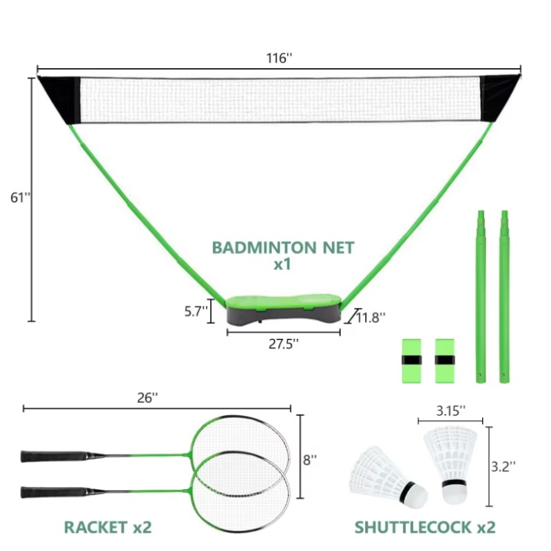 High-Quality Garden Sports Por - огляд і ціна Badminton Set Garden