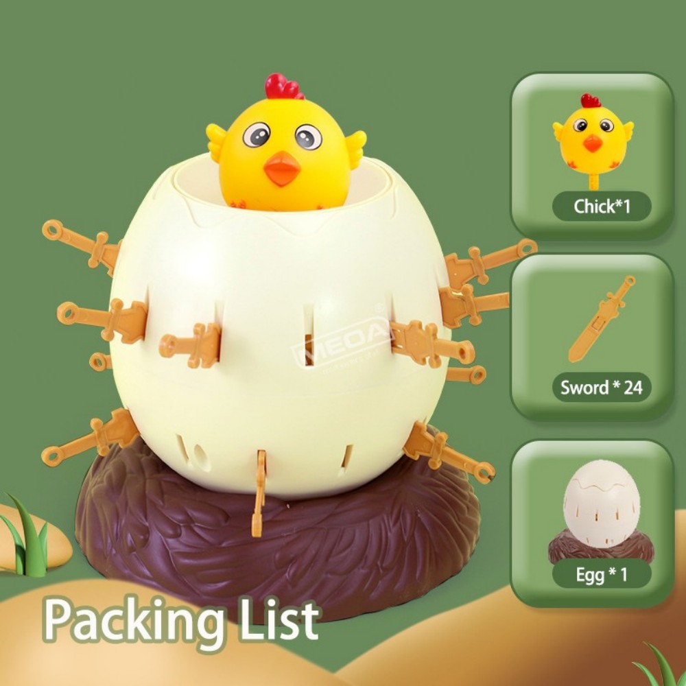 Pop Up Chicken Egg Barrel Game - огляд і ціна Party Games Easter For Family