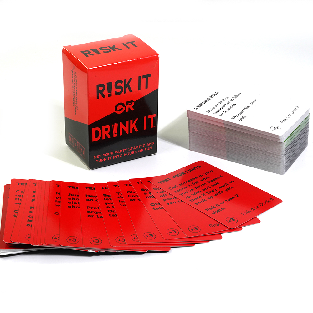 Risk It Or Drink It Fun Party  - огляд і ціна Party Games Questions For Adults