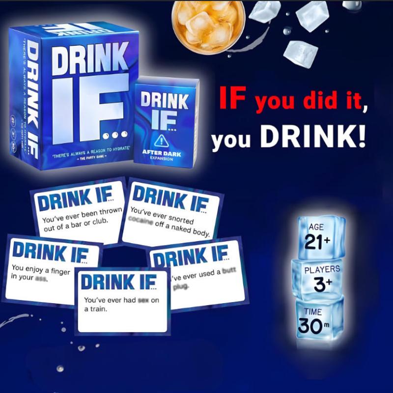 Drink IF... Hilarious Adult Dr - огляд і ціна Party Games Questions For Adults
