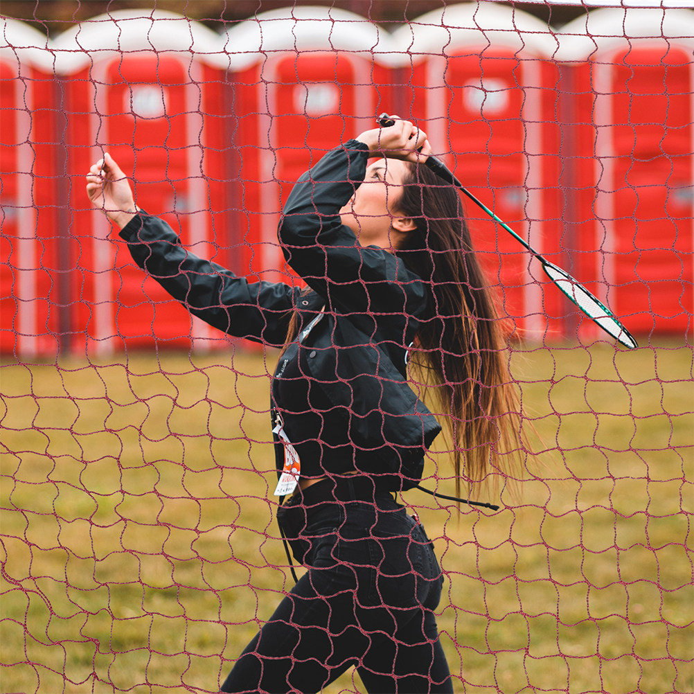2Pcs Easy Setup Badminton Net  - огляд і ціна Badminton Set Garden