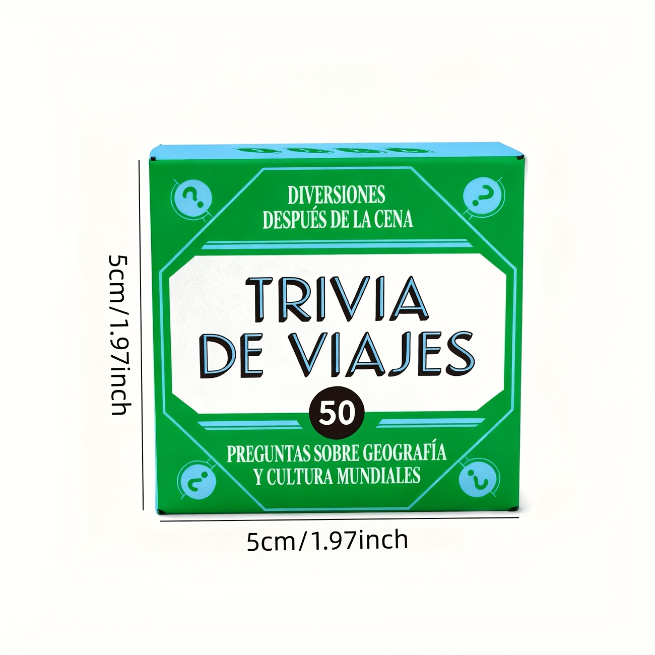 Mini Size Spanish Travel Trivi - огляд і ціна Party Games Questions For Adults
