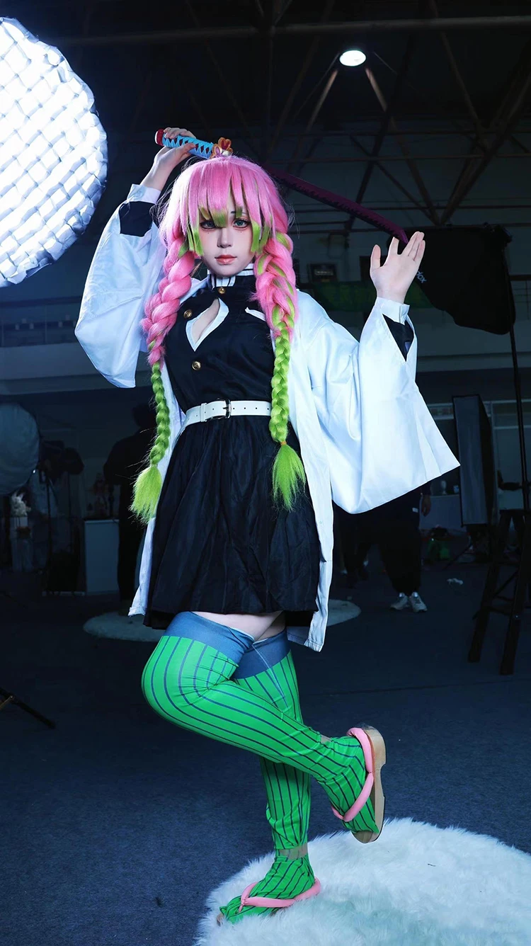 Anime Kanroji Mitsuri Cosplay  - огляд і ціна Party Games Kids And Adults