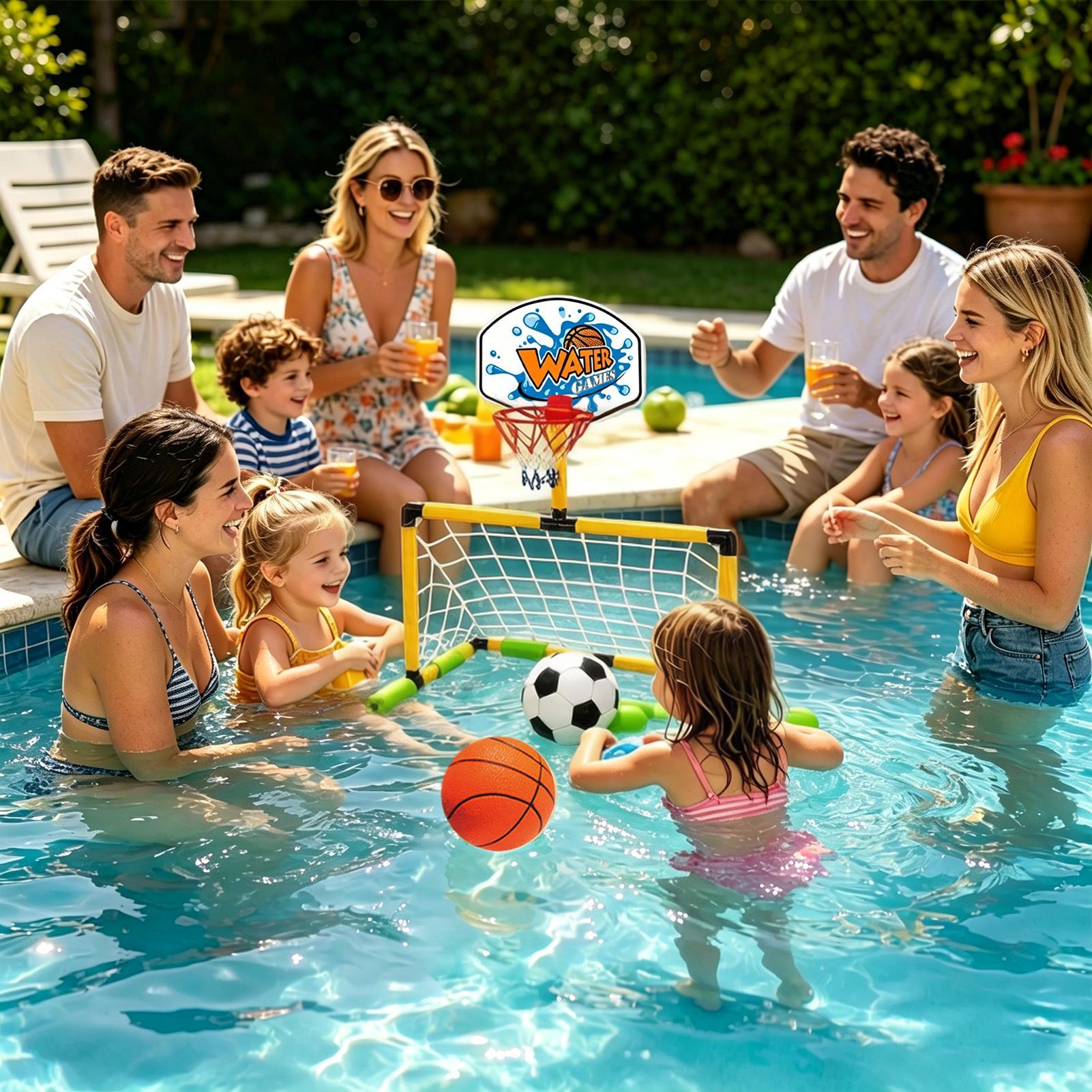 Pool Basketball Hoop 2-in-1 So - огляд і ціна Party Games Kids And Adults