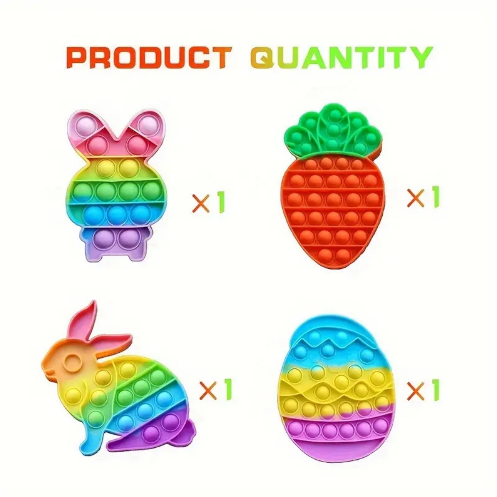 Set of 4 Easter Bunny Eggs Car - огляд і ціна Party Games Egg