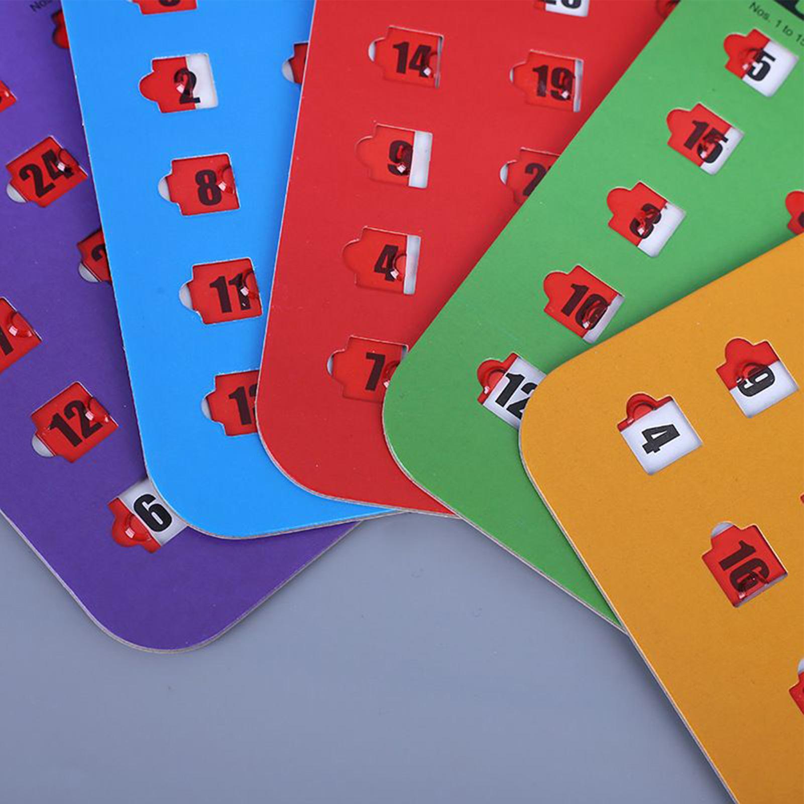 5 Pieces Bingo Game Cards Larg - огляд і ціна Party Games For Adults Large Group