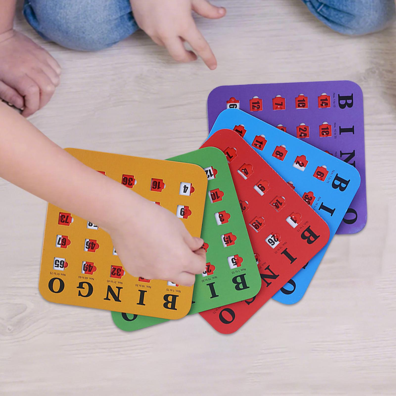 5 Pieces Bingo Game Cards Larg - огляд і ціна Party Games For Adults Large Group