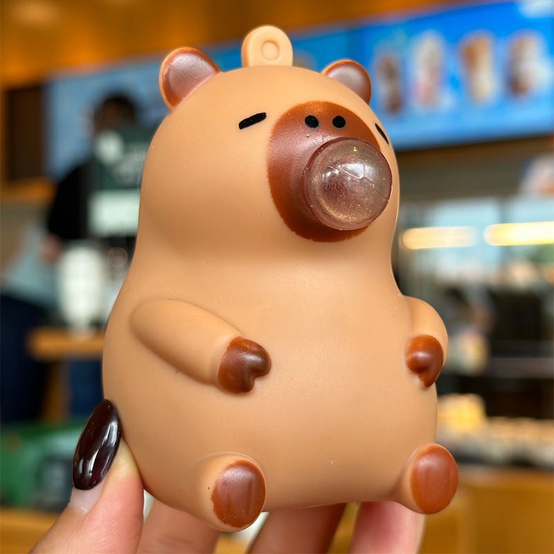 Capybara Doll Pinch Pendant To - огляд і ціна Party Games Kids