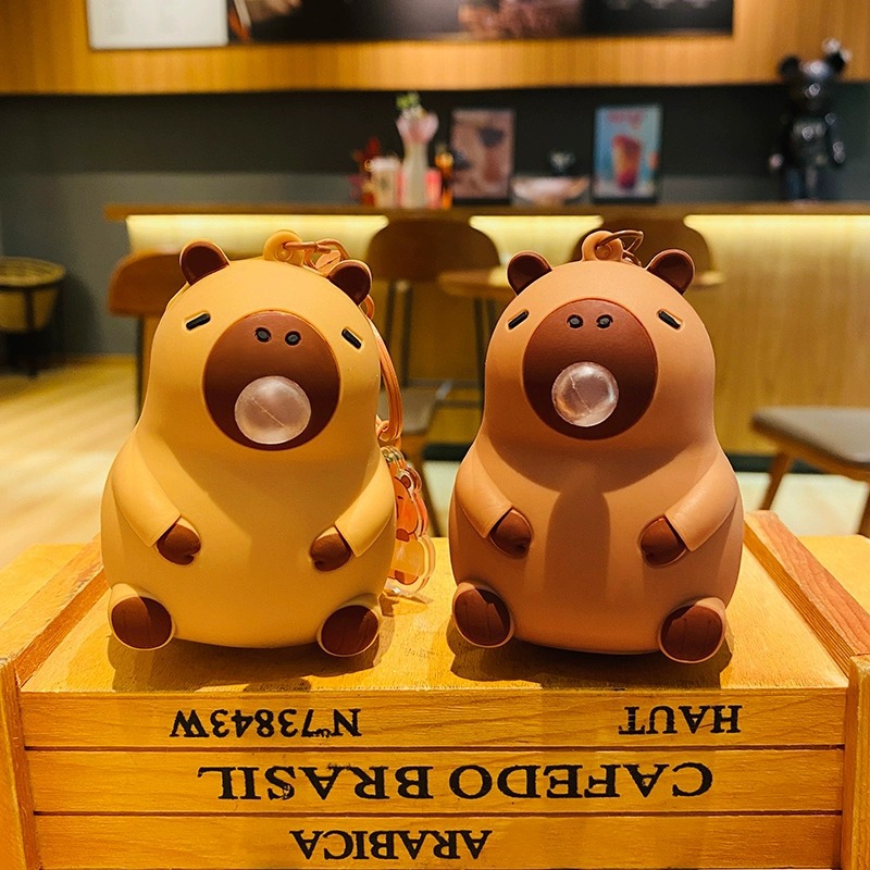 Capybara Doll Pinch Pendant To - огляд і ціна Party Games Kids