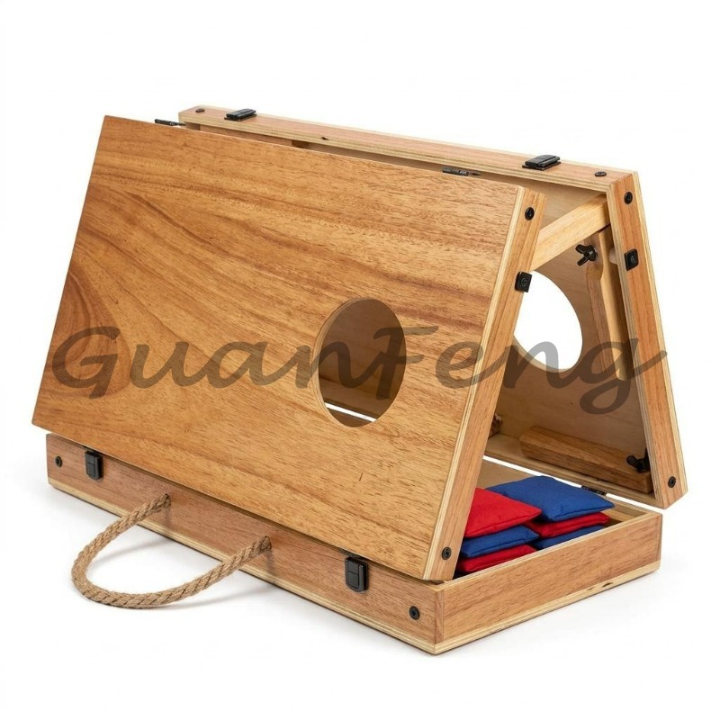 Wooden Foldable Cornhole Set B - огляд і ціна Cornhole Board Set