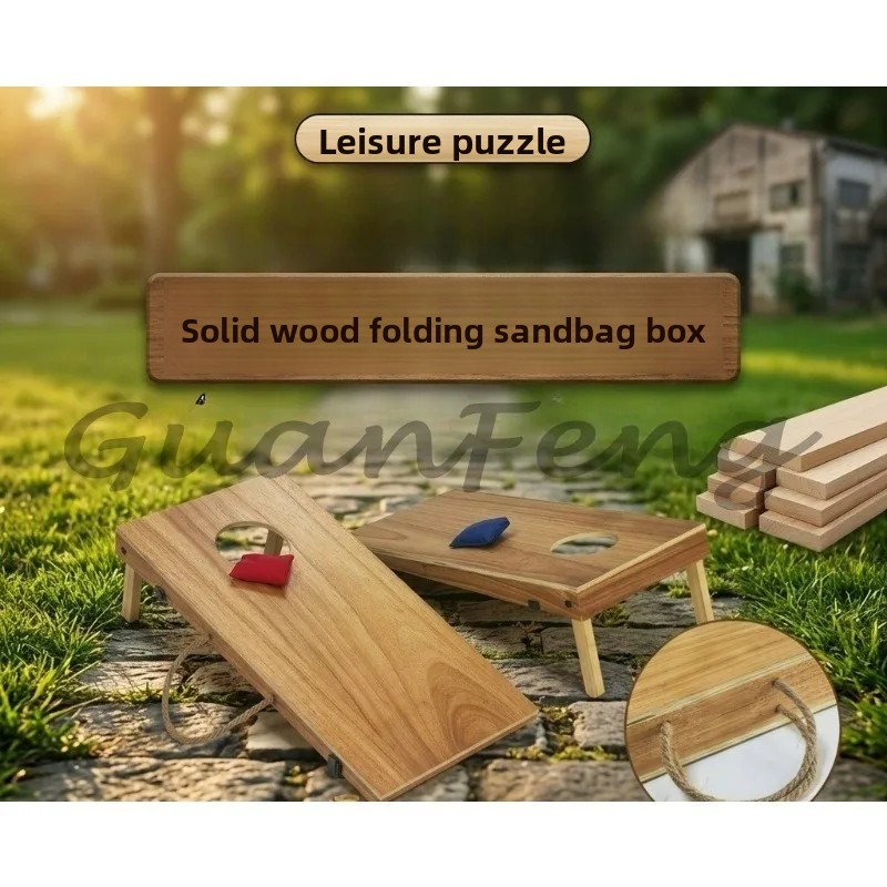 Wooden Foldable Cornhole Set B - огляд і ціна Cornhole Board Set