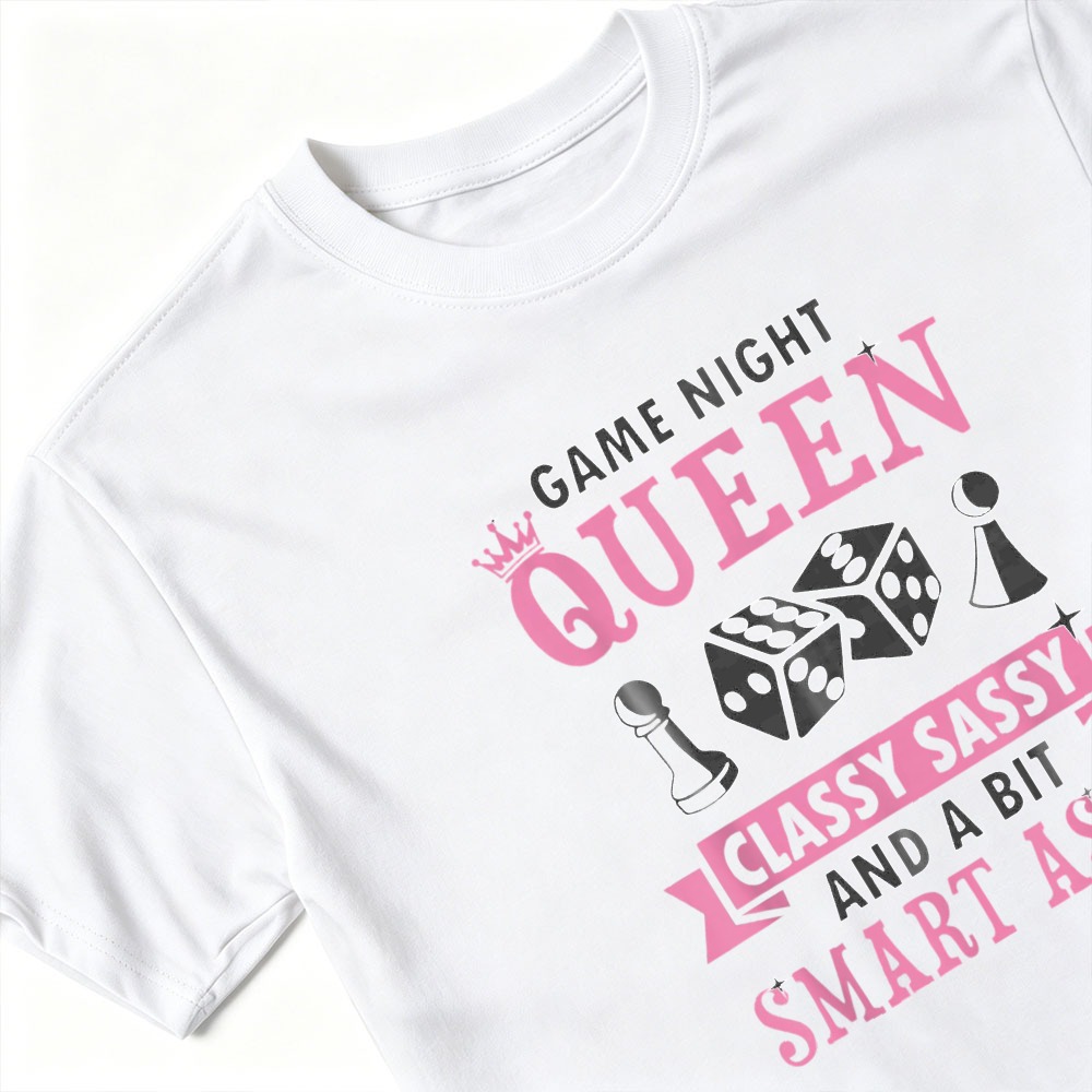 Game Night Queen Women Graphic - огляд і ціна Party Games Quotes