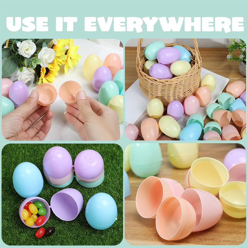 12/24-Pack Fillable Easter Egg - огляд і ціна Party Games Egg