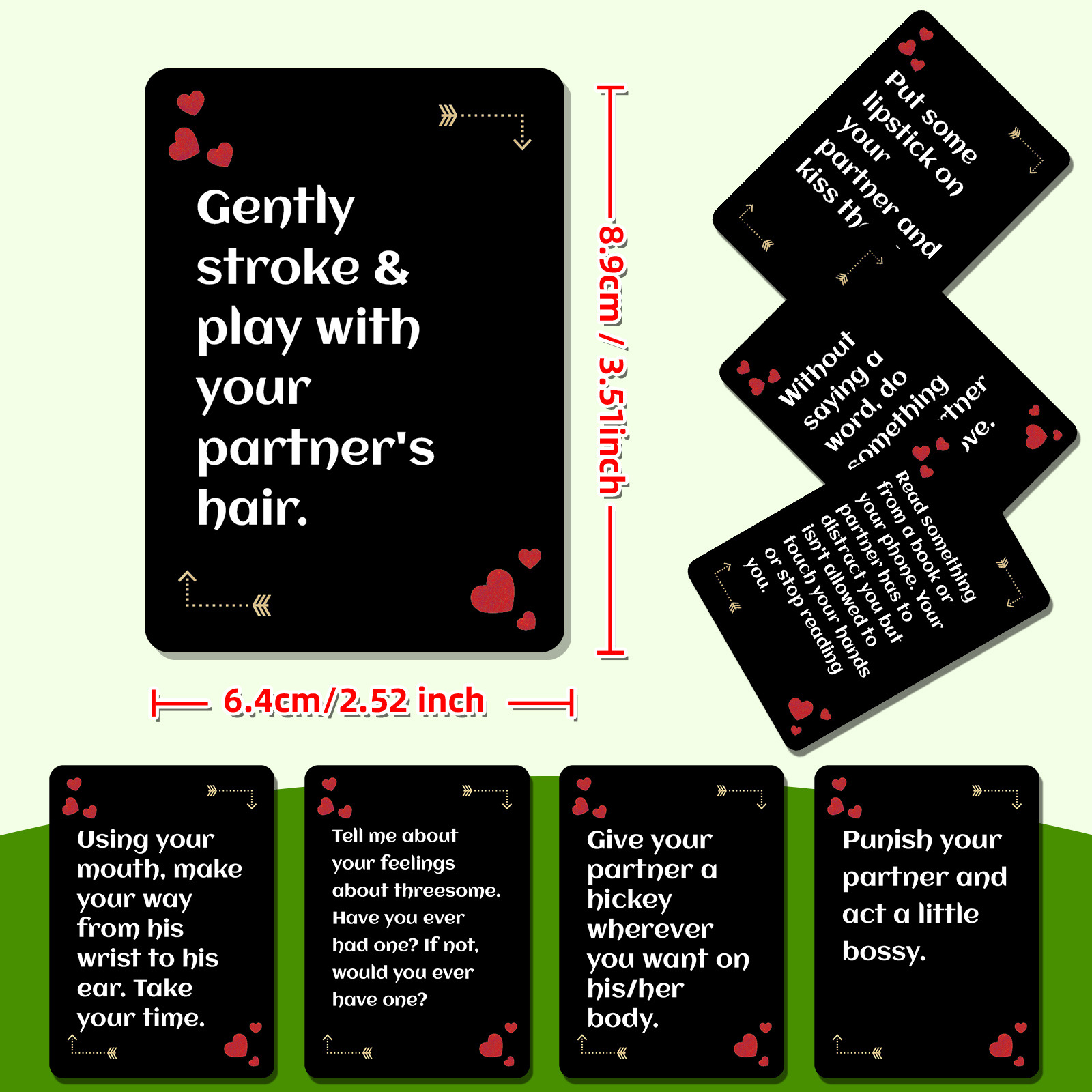 50pcs Romantic Couple Dare Gam - огляд і ціна Party Games Questions For Adults