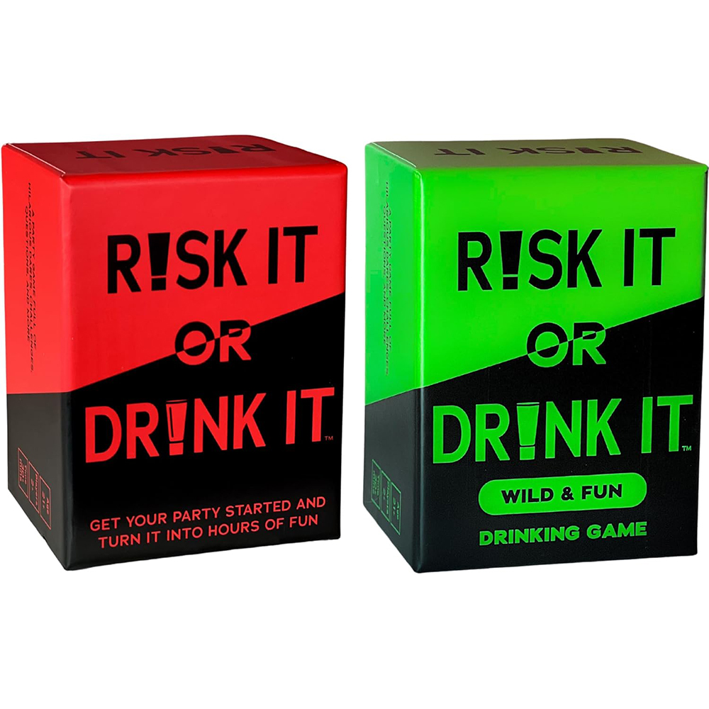Risk It Or Drink It Fun Party  - огляд і ціна Party Games Questions For Adults