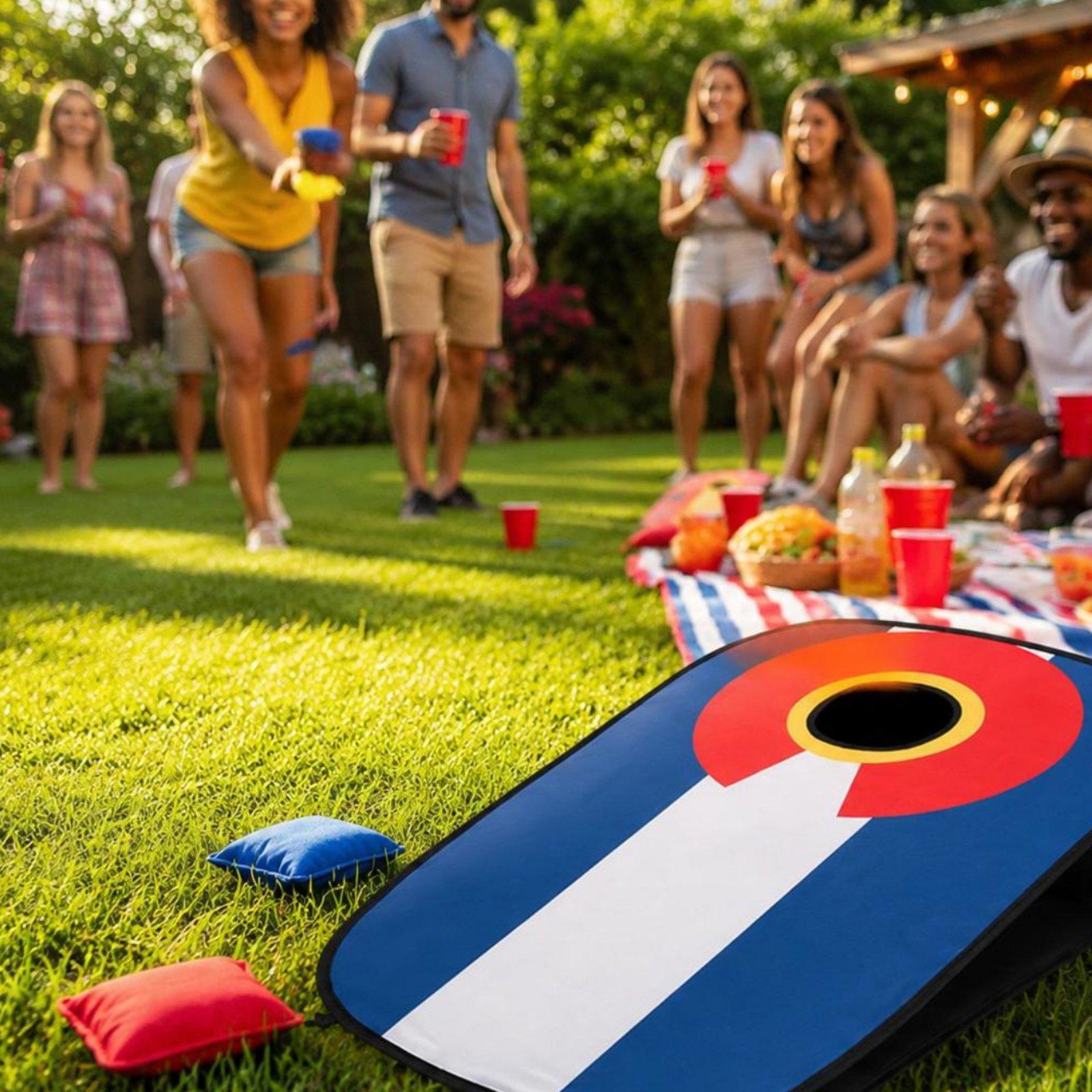 Cornhole Board Set Indoor and  - огляд і ціна Cornhole Board Set
