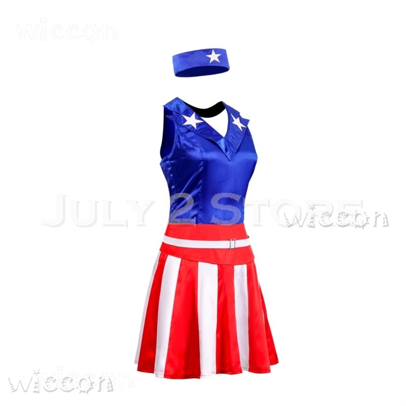 Women’s American Flag Cheerlea - огляд і ціна Party Games Usa