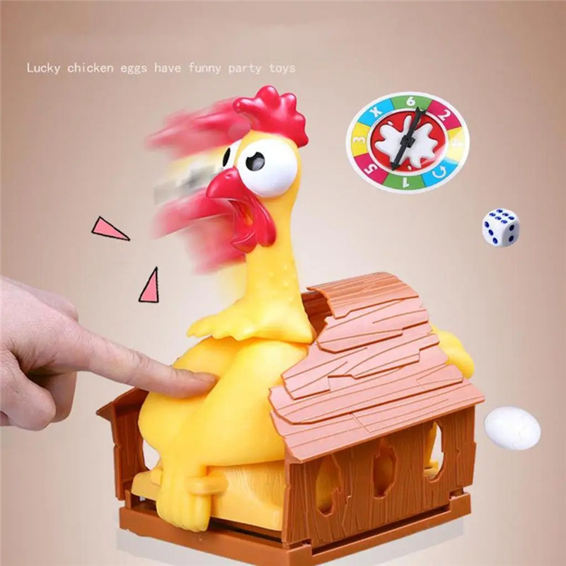 Funny Lucky Chicken Laying Egg - огляд і ціна Party Games Egg