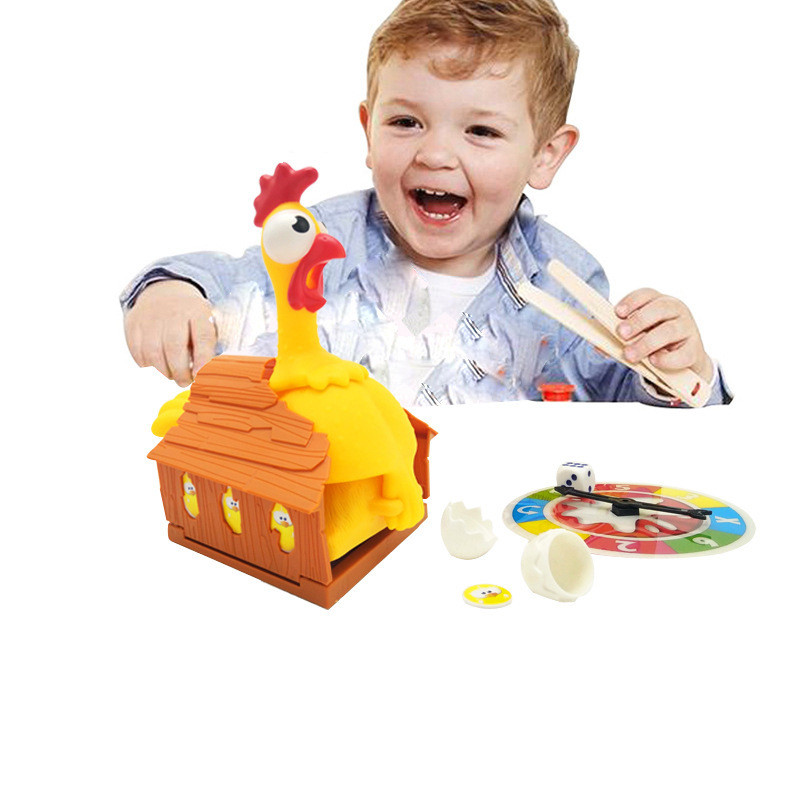 Funny Lucky Chicken Laying Egg - огляд і ціна Party Games Egg