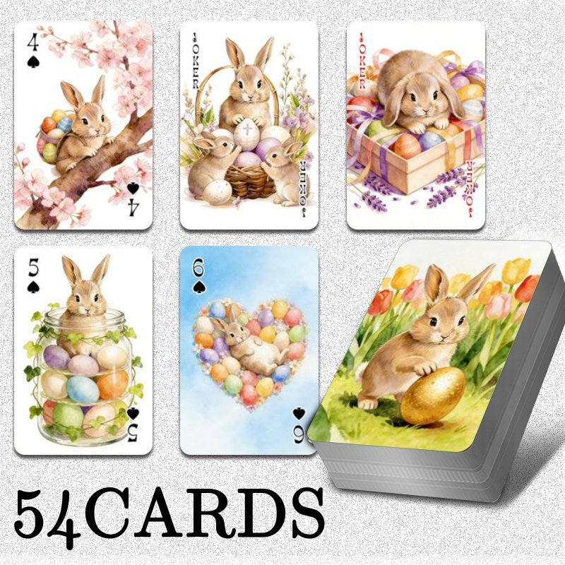 54pcs Standard Playing Cards f - огляд і ціна Party Games Egg