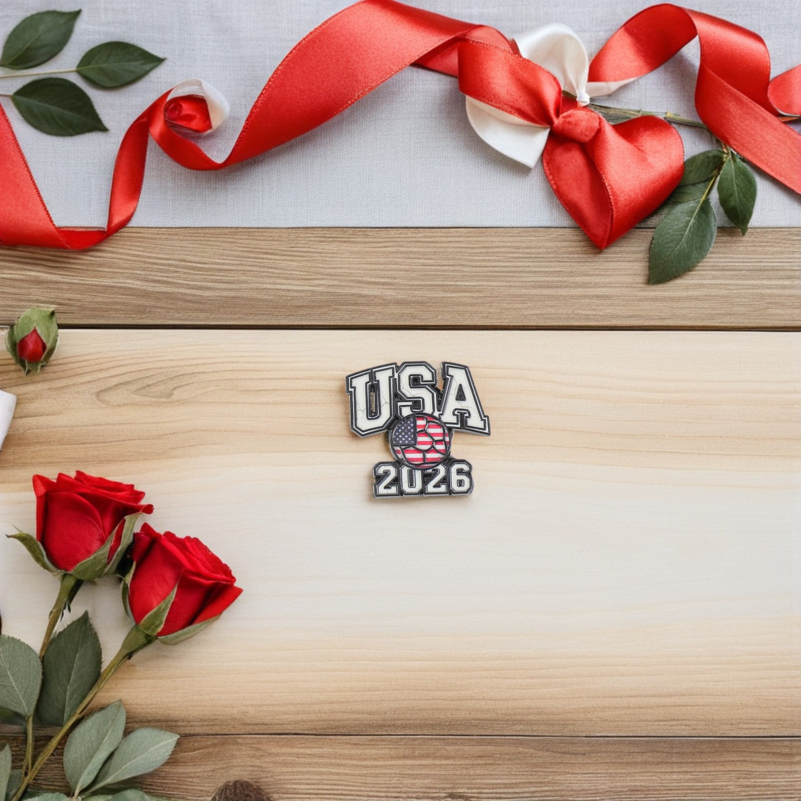 6Pcs Soccer Lapel Pins Metal F - огляд і ціна Party Games Usa