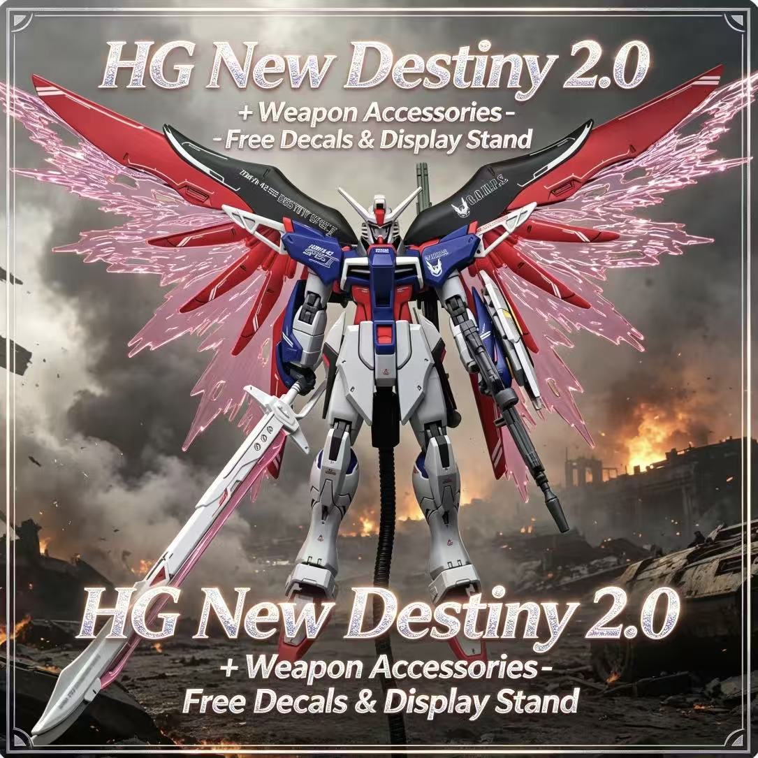224 HG 1/144 Destiny Spec II F - огляд і ціна Bandai Model Gundam Hg