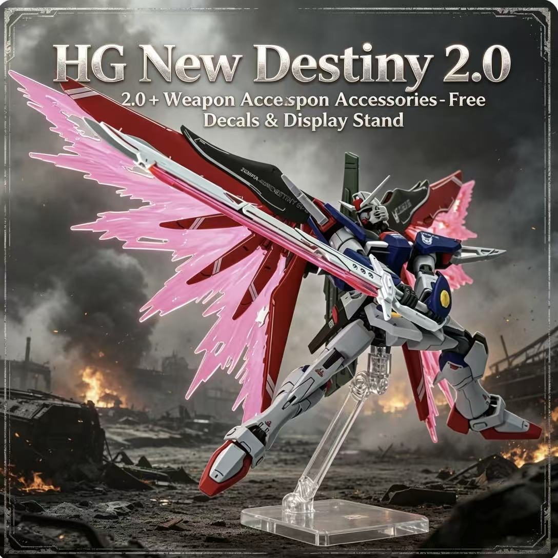 224 HG 1/144 Destiny Spec II F - огляд і ціна Bandai Model Gundam Hg